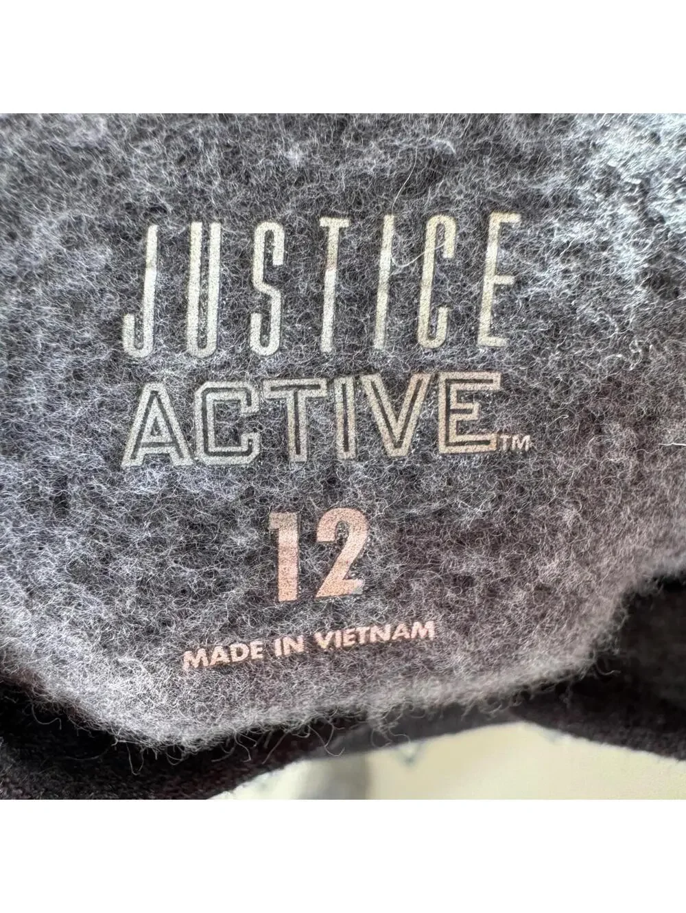 Justice Girls hooded sweatshirt